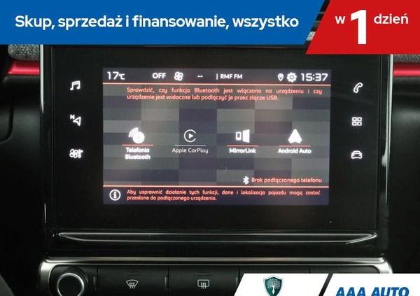 Citroen C3 cena 50000 przebieg: 66559, rok produkcji 2019 z Myślenice małe 254